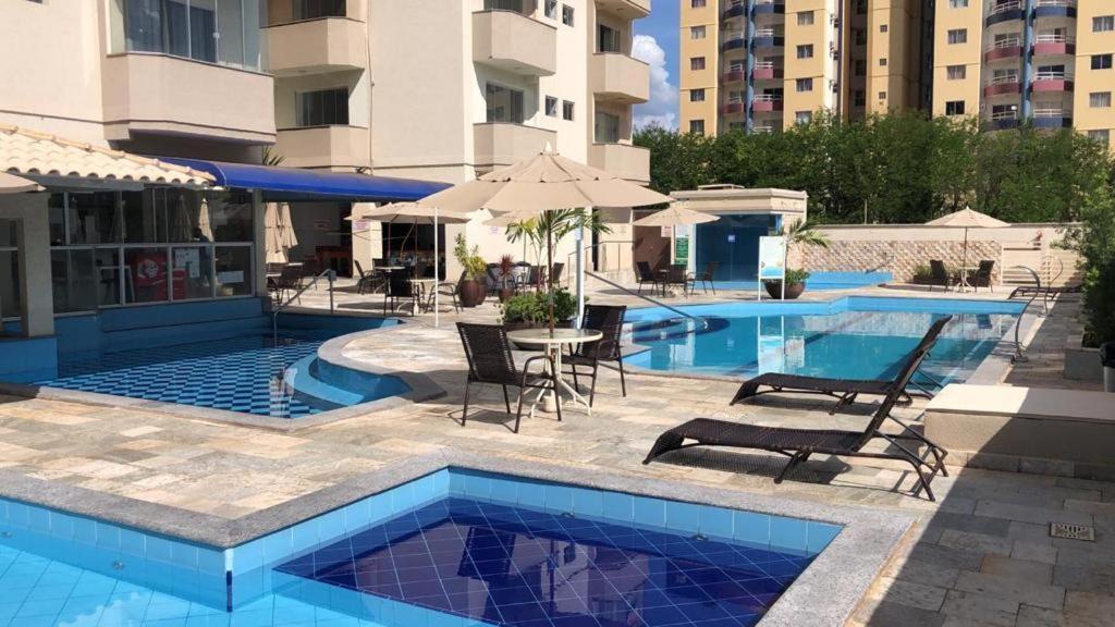 Ferienwohnung Flat 208 Mont Blanc Caldas Novas Exterior foto